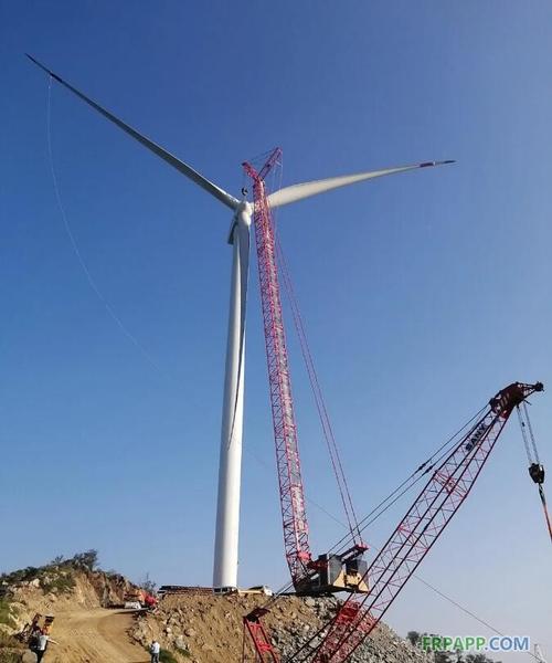 运达股份全力保供,华能100mw新泰禹村项目全部机组吊装完成